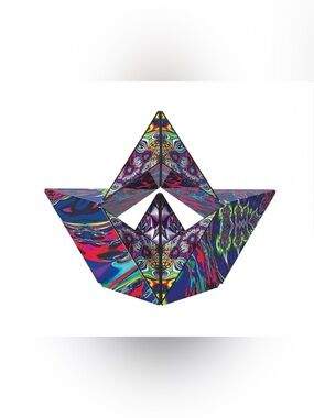 Shashibo Chaos Cube * Magnetic Shape Shifting Puzzle * Laurence Gartel * Artist